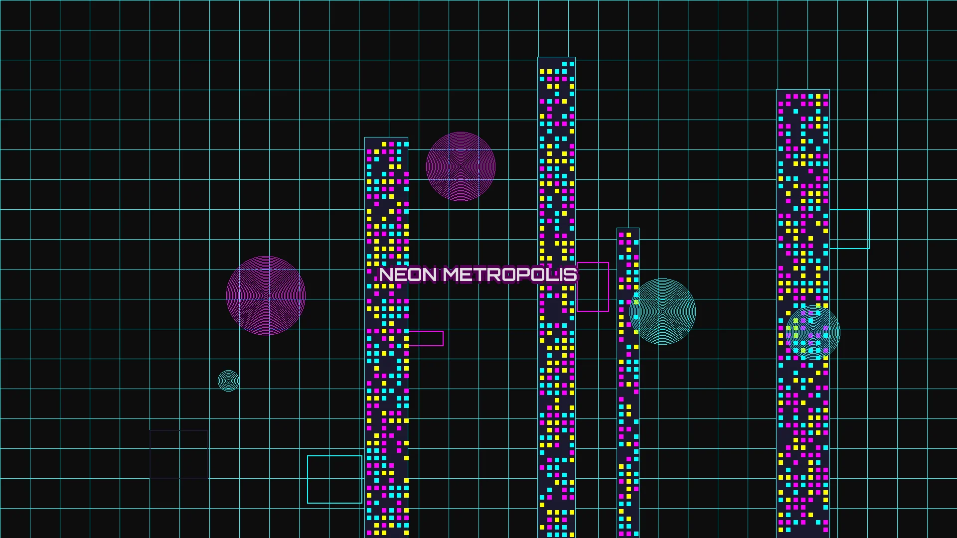 PG赌博霓虹都市赛博朋克夜景